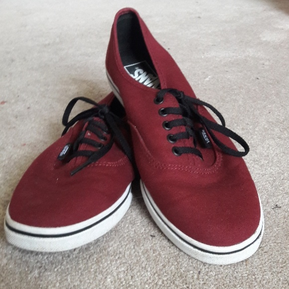 Vans Shoes - New Maroon Vans